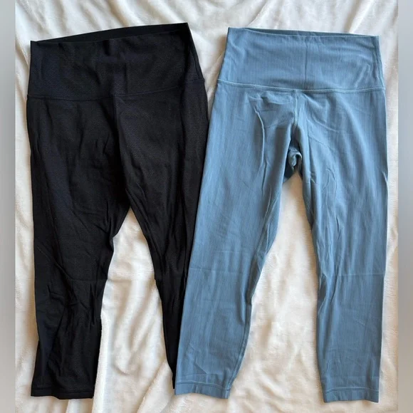 Lululemon Align Crop Leggings Lot of 2!!! - Picture 1 of 7